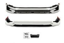 Toyota Land Cruiser Prado 150 2009-2023 Stoßstangenschutz vorne und hinten 2023-Designs (2017-) Weiß Foto 1