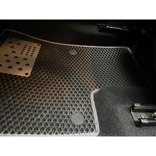 Polyurethan Fußmatten (3 Reihen, EVA, schwarz) Volkswagen Sharan 2010-2023 Foto 4
