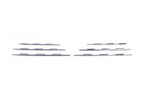 Peugeot Partner/Rifter 2019- Chrom Kühlergrill Abdeckungen (Edelstahl) Carmos - Türkischer Edelstahl Foto 3