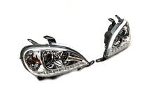 Mercedes ML W163 1997-2005 Frontscheinwerfer (2 Stk) Dunkel Foto 3