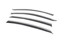 Opel Astra K 2016-2021 Windabweiser mit Chromleiste HB (4 Stk, Niken) Foto 1