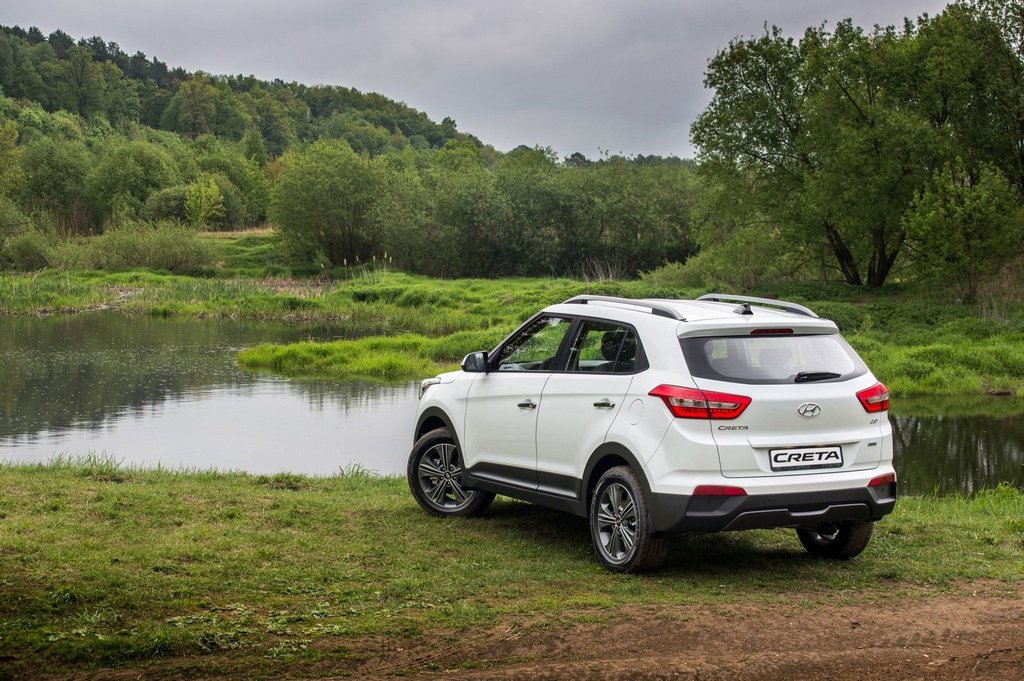Übersicht über kompakte urbane Crossover Hyundai Creta