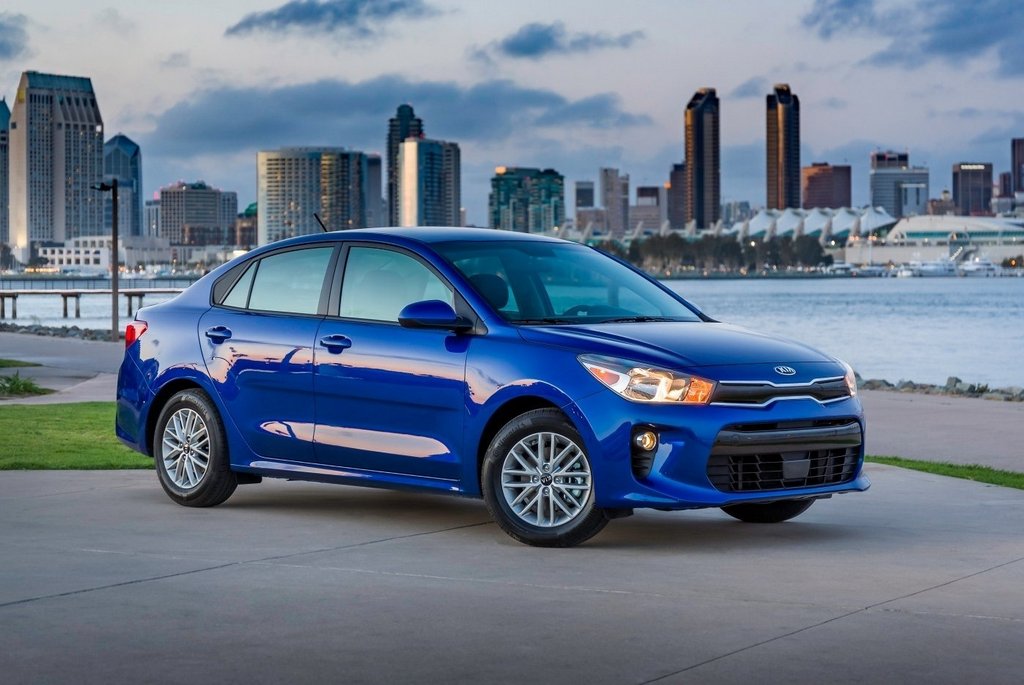 Die vierte Generation des kompakten KIA Rio Limousine
