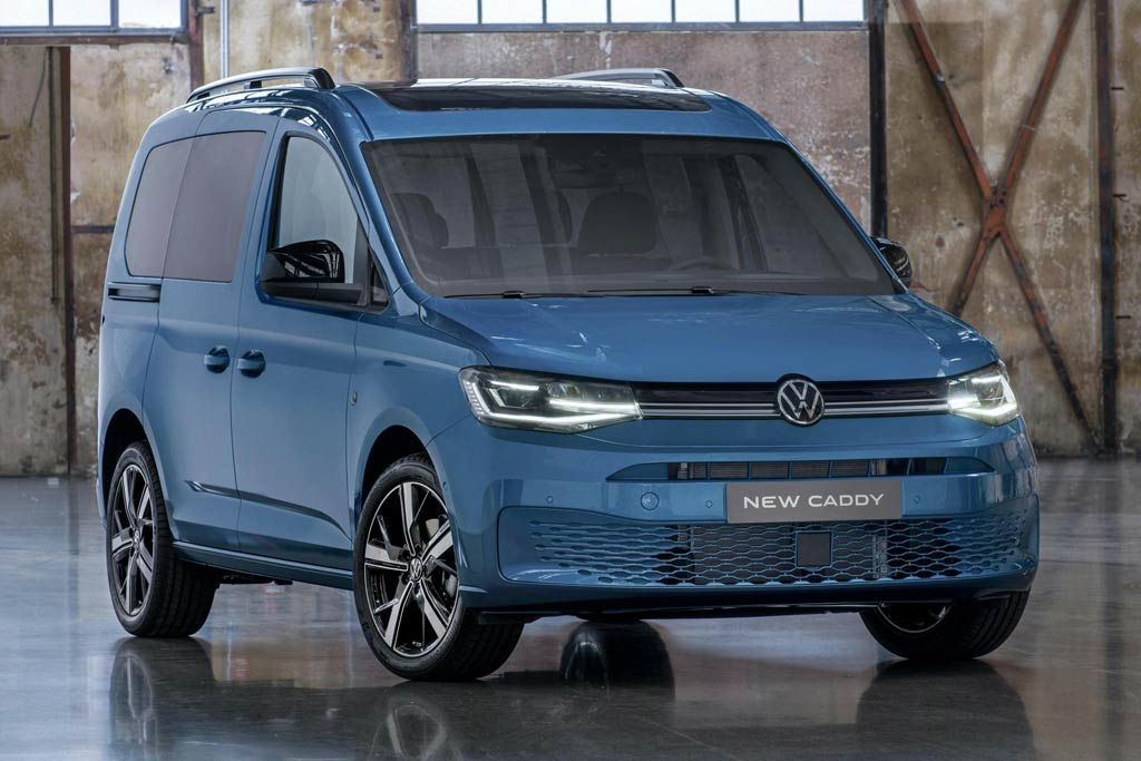 Neue Generation von Passagier-Kompaktwagen Volkswagen Caddy