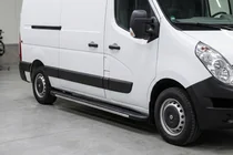 Opel Movano 2010-2021 Trittbretter Bosphorus Grey (2 Stk., Aluminium) Foto 1