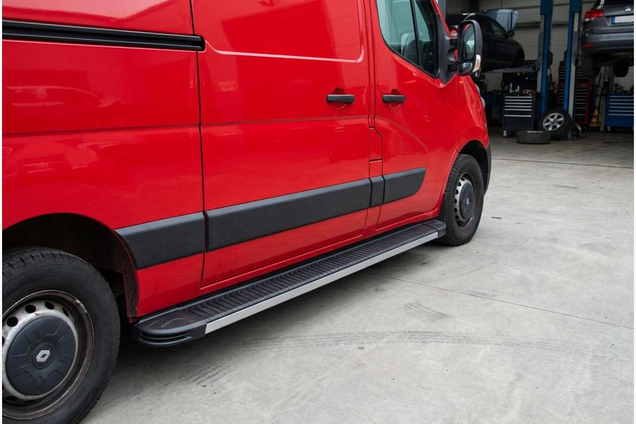 Renault Master 2011-2023 Seitenschweller Maya V1 (2 Stk., Aluminium) Image
