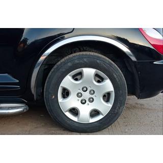 Radlaufverkleidungen (4 Stk, Edelstahl) Chrysler PT Cruiser 2000-2010 Foto 3