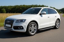 Audi Q5 2008-2017 Trittbretter Bosphorus Grey (2 Stk., Aluminium) Foto 1