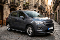 Chevrolet Trax 2012-2023 Trittbretter Bosphorus Grey (2 Stk., Aluminium) Foto 1