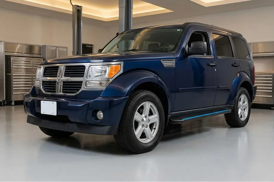 Dodge Nitro 2006-2011 Seitenschweller Maya Blue (2 Stk., Aluminium) Image