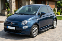 Fiat 500/500L 2013-2022 Trittbretter Bosphorus Grey (2 Stk., Aluminium) Foto 1