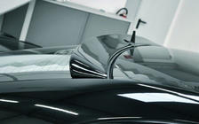 Mercedes E-class W211 2002-2009 Heckscheibenblende (ABS, lackierbar) Foto 1