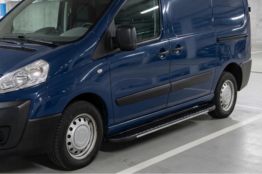 Fiat Scudo 2007-2015 Seitenschweller Bosphorus Grey (2 Stk., Aluminium) Langer Radstand Image