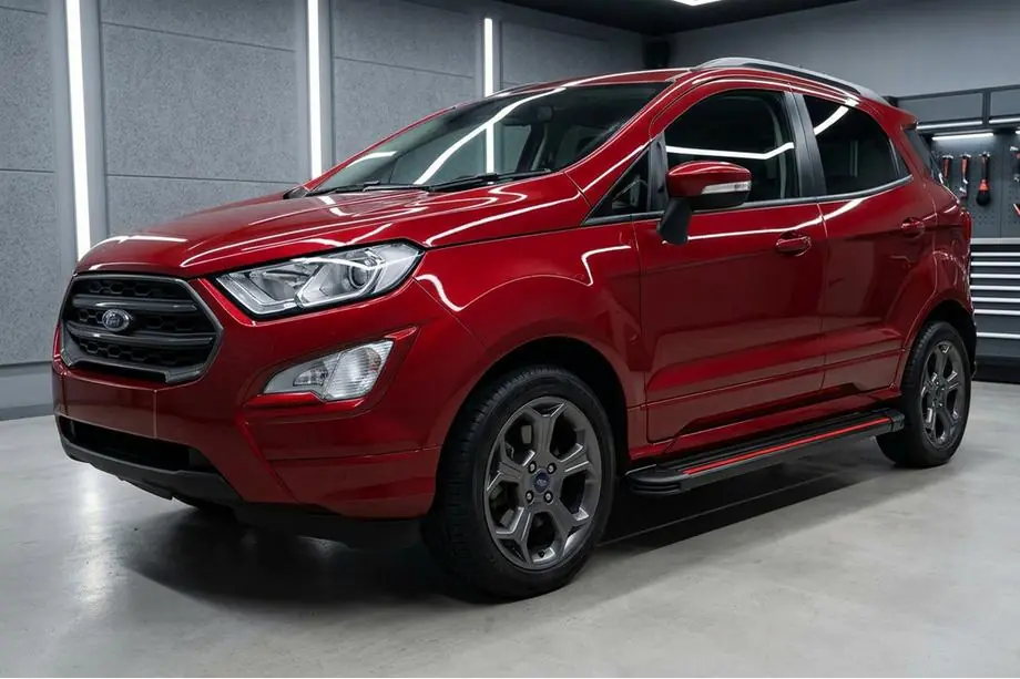 Ford Ecosport 2013-2022 Seitenschweller Maya Red (2 Stk., Aluminium) Image