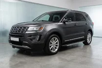 Ford Explorer 2011-2019 Trittbretter Bosphorus Grey (2 Stk., Aluminium) Foto 1