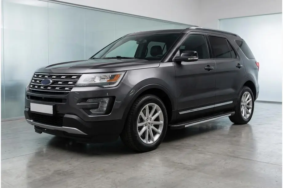 Ford Explorer 2011-2019 Trittbretter Bosphorus Grey (2 Stk., Aluminium) Image