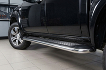 Ford Ranger 2007-2011 Trittbretter Maydos V2 (2 Stk., Edelstahl) Foto 1