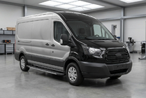 Ford Transit 2014- Trittbretter Bosphorus Grey (2 Stk., Aluminium) L2 (Lang)/L3 (Extended) Foto 1