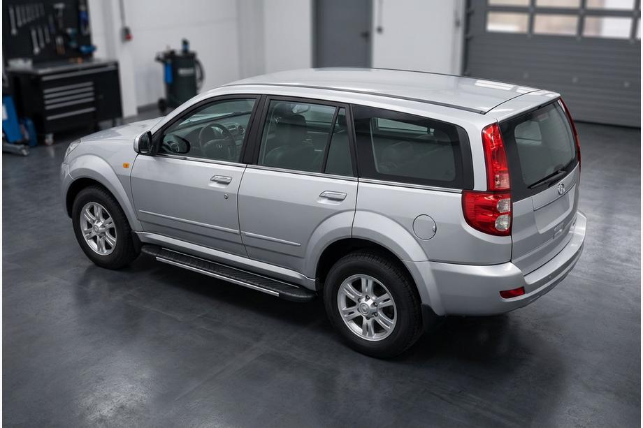 GreatWall Haval/Hover H3 2005-2013 Trittbretter Bosphorus Grey (2 Stk., Aluminium) Image