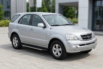 Kia Sorento I BL 2002-2009 Trittbretter Bosphorus Grey (2 Stk., Aluminium) Foto 1