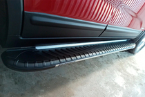 Kia Sorento II XM 2009-2014 Trittbretter Bosphorus Grey (2 Stk., Aluminium) 2013-2016 Foto 2