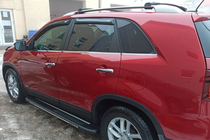 Kia Sorento II XM 2009-2014 Trittbretter Bosphorus Grey (2 Stk., Aluminium) 2013-2016 Foto 9