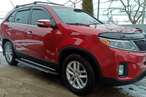 Kia Sorento II XM 2009-2014 Trittbretter Bosphorus Grey (2 Stk., Aluminium) 2013-2016 Foto 10