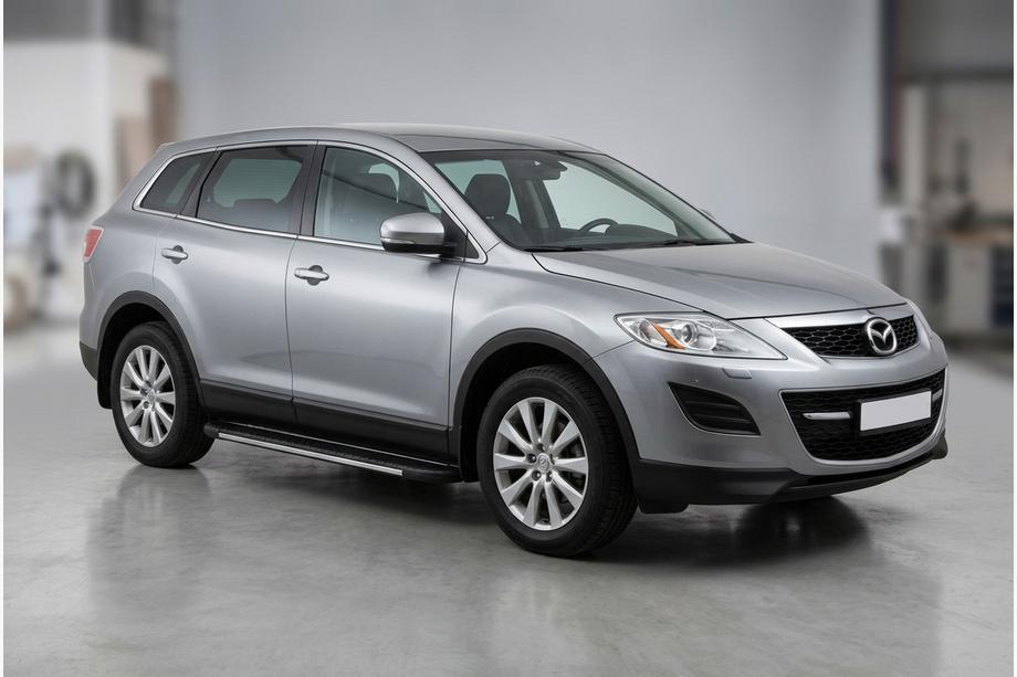 Mazda CX-9 2007-2016 Trittbretter Bosphorus Grey (2 Stk., Aluminium) Image