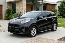 Kia Sportage 2015-2021 Trittbretter Bosphorus Grey (2 Stk., Aluminium) Foto 1