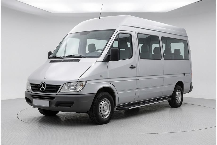 Mercedes Sprinter W901/902/903/904/905 1995–2006 Trittbretter Bosphorus Grey (2 Stk., Aluminium) Image