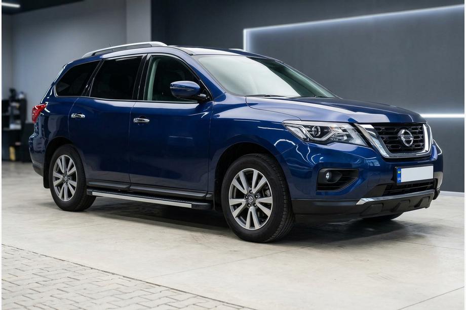 Nissan Pathfinder R52 2012-2021 Seitenschweller Maya V1 (2 Stk., Aluminium) Image