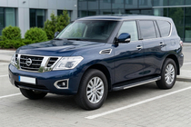 Nissan Patrol Y62 2010-2024 Trittbretter Bosphorus Grey (2 Stk., Aluminium) Foto 1