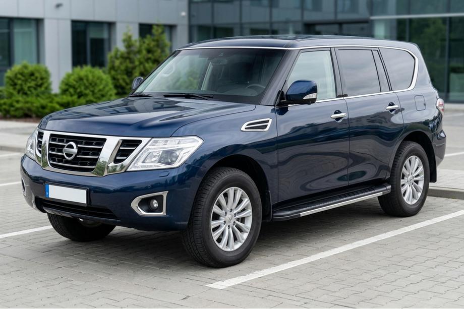Nissan Patrol Y62 2010-2024 Trittbretter Bosphorus Grey (2 Stk., Aluminium) Image