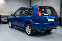 Nissan X-trail T30 2002-2007 Seitenschweller Maya Blue (2 Stk., Aluminium) Foto 1
