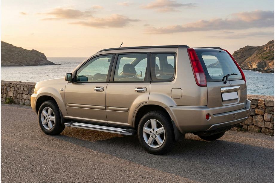 Nissan X-trail T30 2002-2007 Trittbretter Rainbow (2 Stk., Aluminium) Image