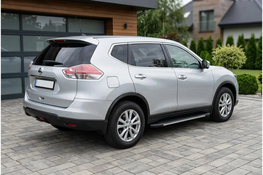 Nissan X-trail T32/Rogue 2014-2021 Trittbretter Bosphorus Grey (2 Stk., Aluminium) Image