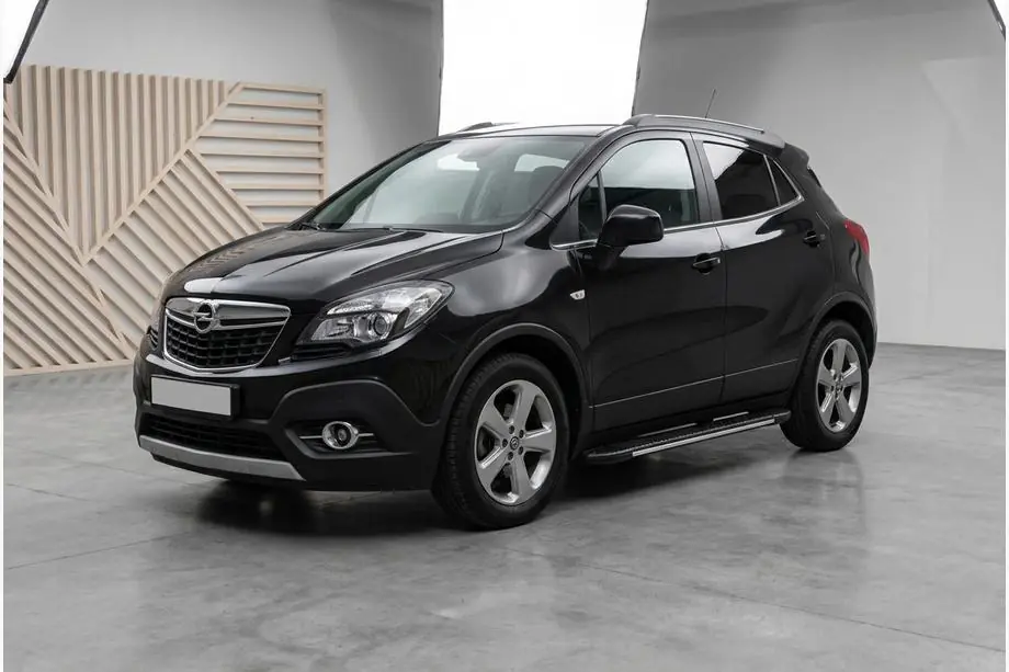 Opel Mokka 2012-2021 Trittbretter Bosphorus Grey (2 Stk., Aluminium) Image