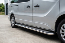 Opel Vivaro 2001–2015 Seitenschweller Maydos V2 (2 Stk., Aluminium & Edelstahl) Foto 1