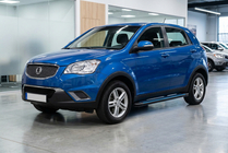 SsangYong Korando 2010-2019 Seitenschweller Maya Blue (2 Stk., Aluminium) Foto 1