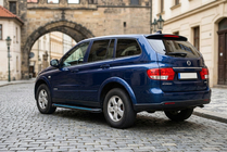SsangYong Kyron 2005-2014 Seitenschweller Maya Blue (2 Stk., Aluminium) Foto 1