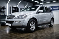 SsangYong Kyron 2005-2014 Seitenschweller Maydos V2 (2 Stk., Aluminium & Edelstahl) Foto 1