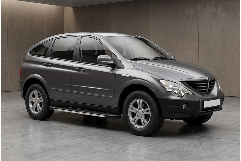 SsangYong Action 2005-2018 Trittbretter Bosphorus Grey (2 Stk., Aluminium) Image