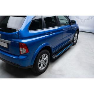 Seitenschweller Maya Blue (2 Stk., Aluminium) SsangYong Action 2005-2018 Foto 1