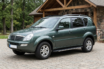 SsangYong Rexton I 2001-2017 Trittbretter Bosphorus Grey (2 Stk., Aluminium) Foto 1