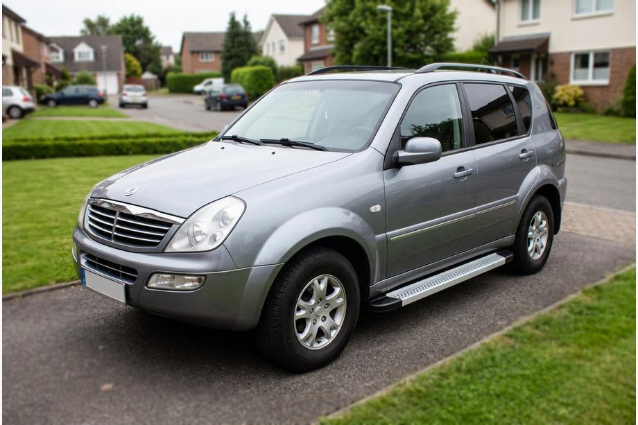 SsangYong Rexton I 2001-2017 Seitenschweller Maya V2 (2 Stk., Aluminium) Image