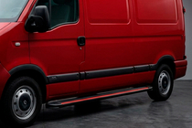 Renault Master 1998-2010 Seitenschweller Maya Red (2 Stk., Aluminium) Foto 1