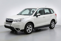 Subaru Forester 2013-2018 Trittbretter Bosphorus Grey (2 Stk., Aluminium) Foto 1
