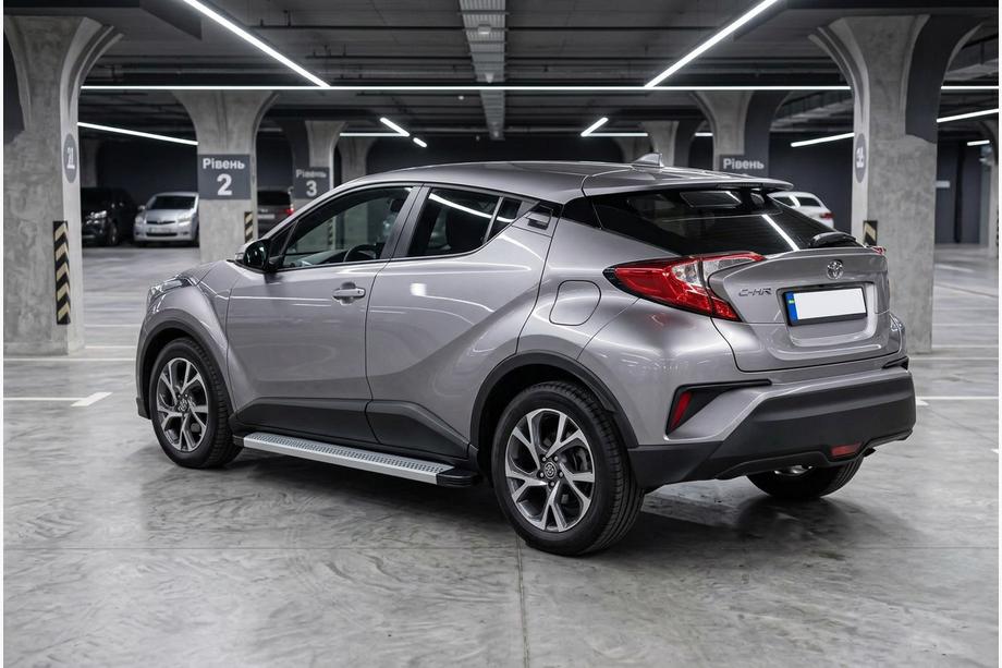 Toyota C-HR 2016-2023 Seitenschweller Maya V2 (2 Stk., Aluminium) Image
