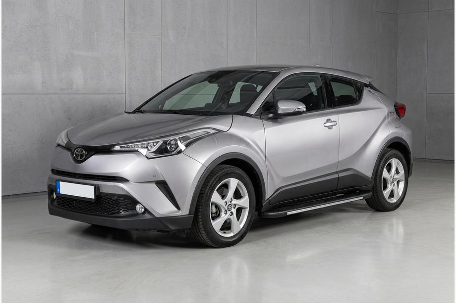 Toyota C-HR 2016-2023 Trittbretter Bosphorus Grey (2 Stk., Aluminium) Image