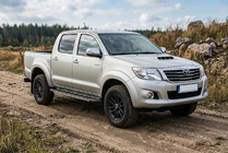 Toyota Hilux 2006-2015 Trittbretter Bosphorus Grey (2 Stk., Aluminium) Foto 1